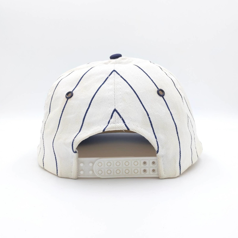 Vintage Amoco Snapback Trucker Hat Patch Stripes … - image 7